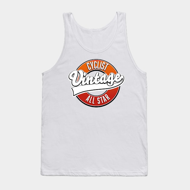 Cyclist vintage all star logo Tank Top by nickemporium1